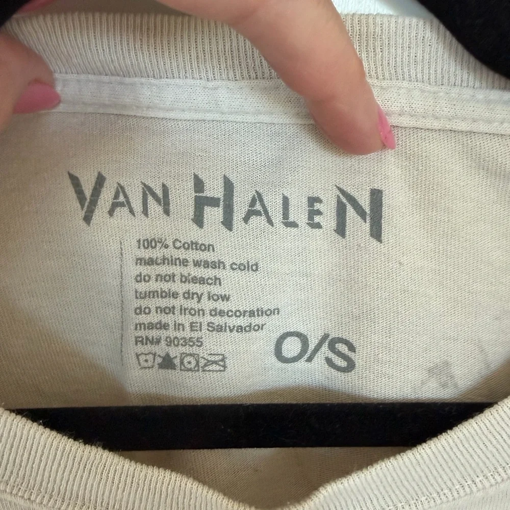 Distressed Van Halen Graphic T-Shirt - Picture 3 of 7